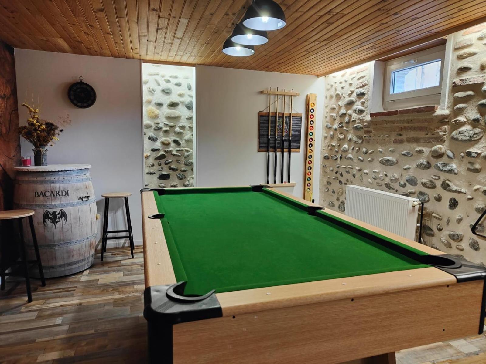 Villa Garona Avec Billard Proche Pyrenees Cazeres エクステリア 写真